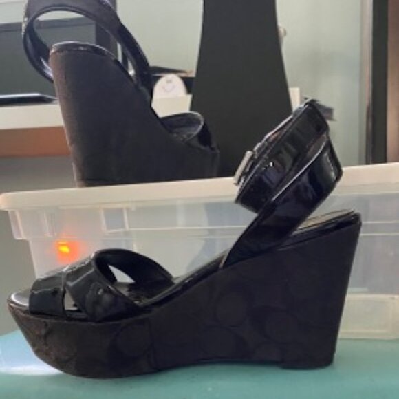 Coach Women's Platform Sandals - Picture 5 of 5